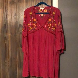 Embroidered dress